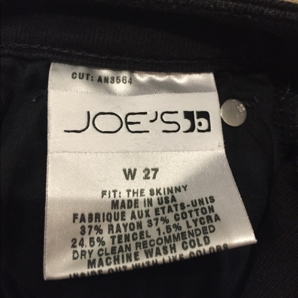 Joe’s skinny black jeans